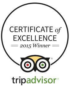  Return to Paradise Resort Awarded 2015 TripAdvisor Certificate of Excellence  