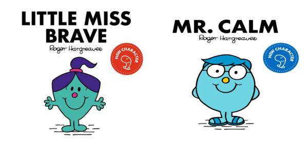 Mr. Calm and Little Miss Brave win global vote to become newest members of the iconic Mr. Men Little Miss family 
