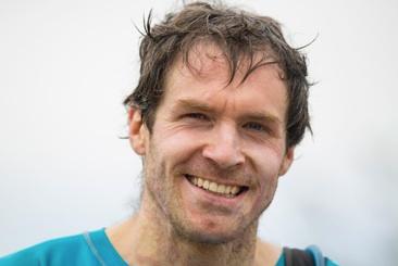 Happy racer: Jamie Nicoll, of Dunedin, all smiles moments before winning the 2013 Urge 3 Peaks Enduro held in Dunedin, New Zealand. (December 6-7, 2013). - 600-Nicoll