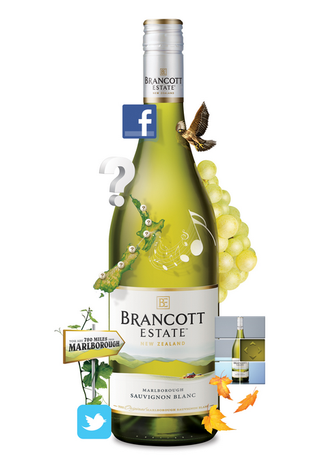 Brancott Estate World's Most Curious Bottle