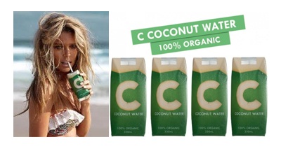 C Coconut Water promo shot