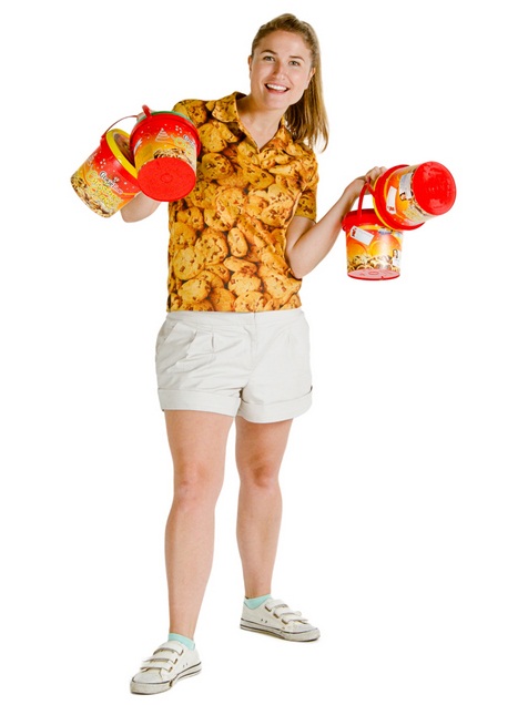 Christmas Cookies seller Olinda Auty, from Dunedin &#8211; a veteran of the 2009, 2010 and 2011 campaigns.