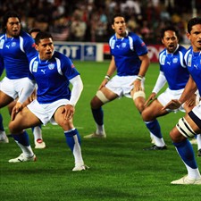 Samoa recently defeated Australia 32-23 in an international test match 