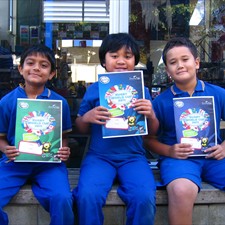 RWC 2011 Activity Books will be distributed to 480,000 primary and secondary students across the country 