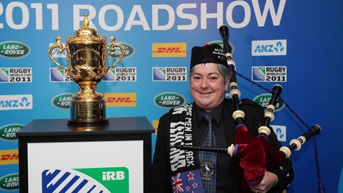 The RWC 2011 Roadshow is on the road from July 4-31 visiting 27 towns and cities across the country.