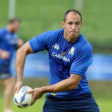 Sergio Parisse is going into the Australia match in positive mood