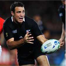 Double-try scorer Richard Kahui was a creative spark on the wing for the All Blacks