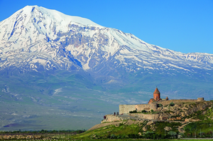 Khor Virap with Mt Ararat