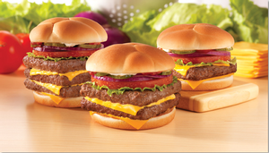 Wendys Hot 'N Juicy burgers