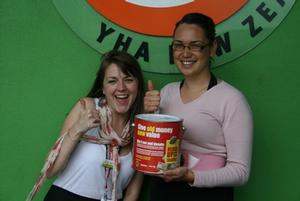 YHA staff members Amanda Kitto and Mereana Henderson are big advocates for the cause.