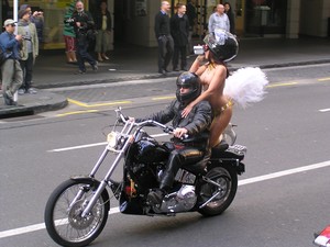 Boobs on bikes - 2010