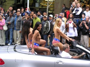 Boobs on Bikes 2009