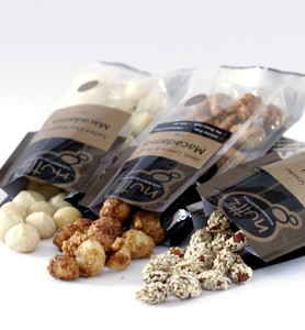 Nuttz Gourmet Selection packaged nuts