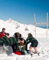 Taking the game to new heights on Fox Glacier