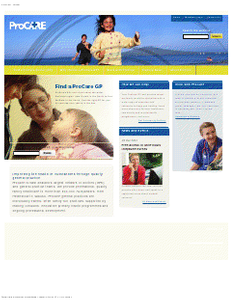 ProCare Health homepage