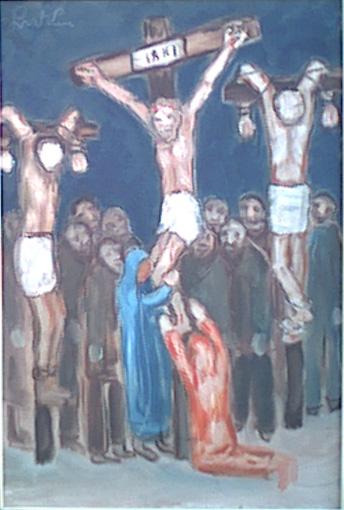 'Kruis Afnamen' (Taken off the cross) by Nardus van de Ven (Private collection)