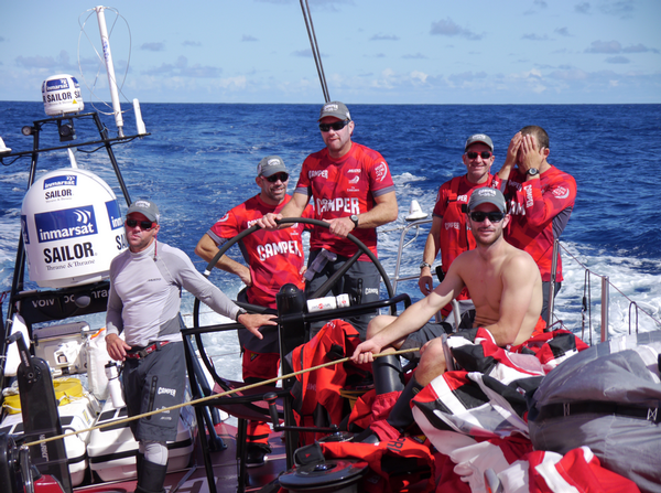 Day 10 Enjoying the trade wind conditions.