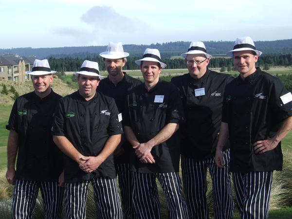 Kiwi team in the first ever Trans-Tasman Butchery Test Match