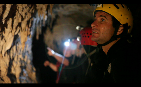 Clarke Gayford conquers the Black Abyss as part of The Great Pascall Road Trip