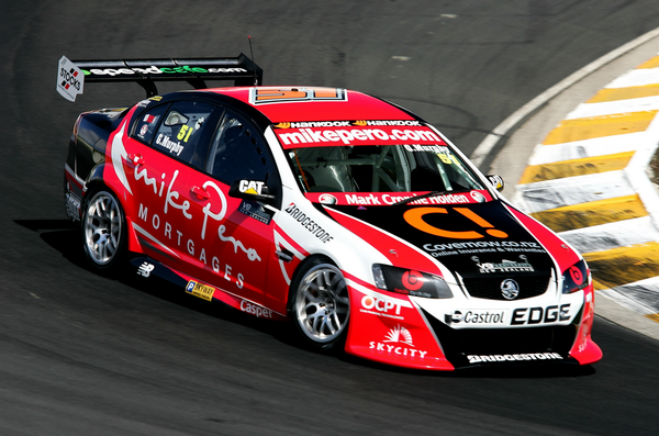 Greg Murphy behind the wheel.