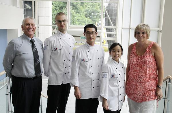 The NZ Pastry Team with the Reso-Tech Foods