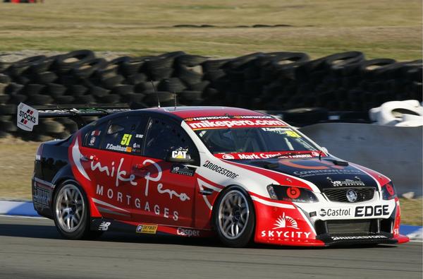 Winner Fabian Coulthard enjoyed a trouble free run to a dream debut V8 SuperTourer win.