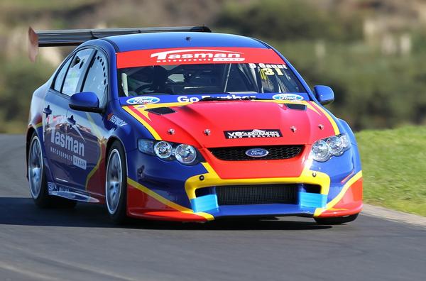 Daniel Gaunt and the #31 TMG Ford Falcon FG 'Abe' 