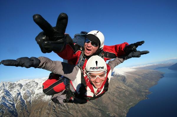 Flying high above Queenstown with NZONE