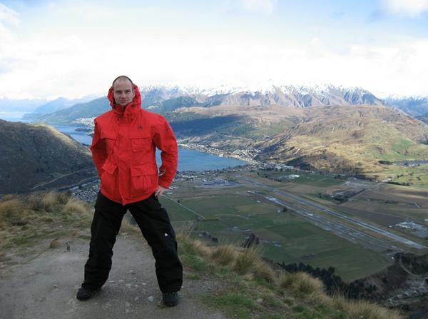 Mr Gay World on a recent visit to Queenstown