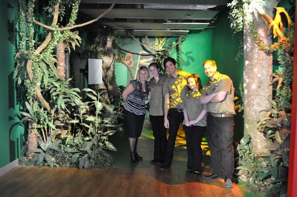 Wild Life Sydney photography team ready for action &#8211; left to right Amy Johns, Maddie Parker, James Wilson, Emer Bray and Dan Gorry