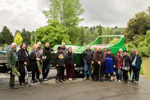 Forgotten World Adventures Jetboat Blessed by local iwi