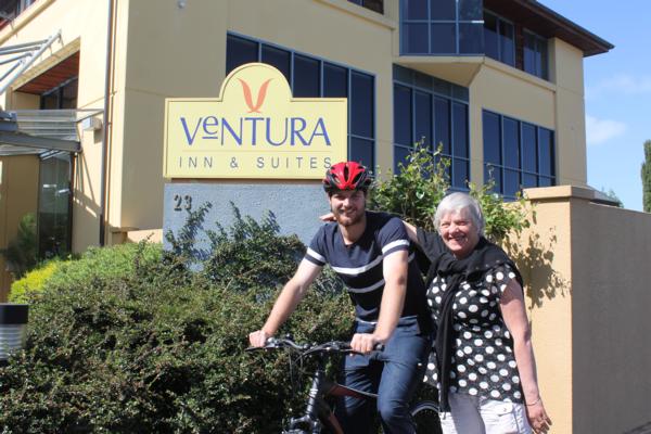 Hamilton Accommodation Provider Ventura Inn & Suites Now Has Bikes