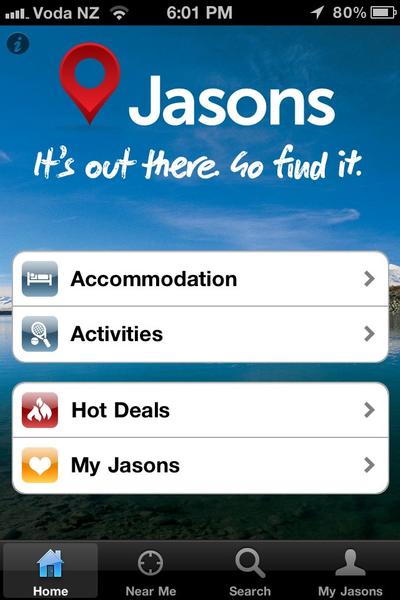 The travel app is the second initiative in Jasons' developing suite of market-leading mobile tools