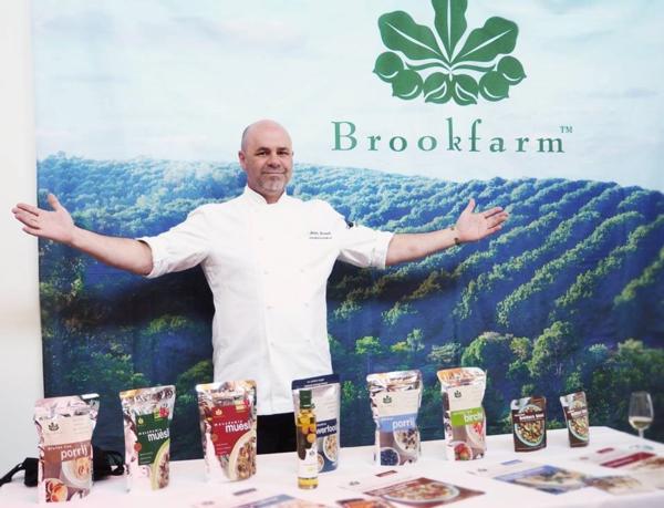 Award-winning Gourmet Australian macadamia producer, Brookfarm, featured at MediaPA's networking event.