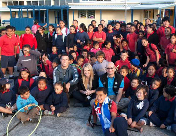 World Milk Day and KickStart Breakfasts two millionth breakfast with the children from Panama Road School