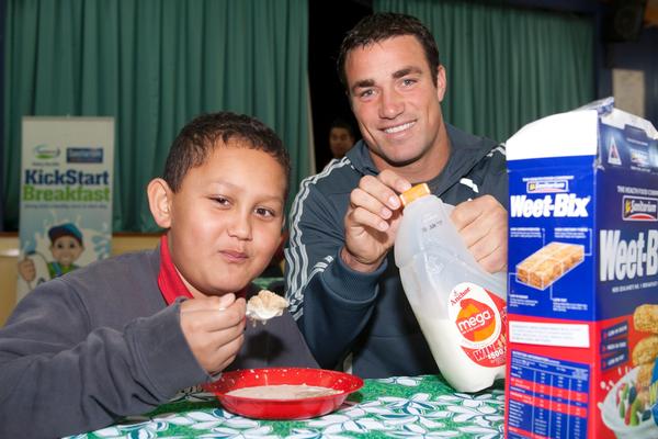 New Zealand international rugby player Richard Kahui and Dallas Dewes