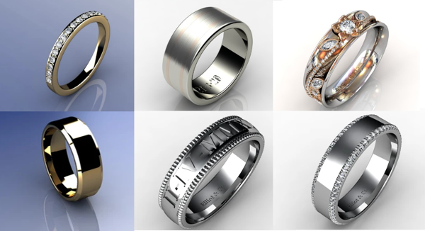 Rings created by John Elliot