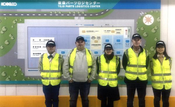 TRT Directors At Kobelco Factory