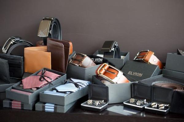 Stay on trend with stylish accessories for men's fashion company Elvion.