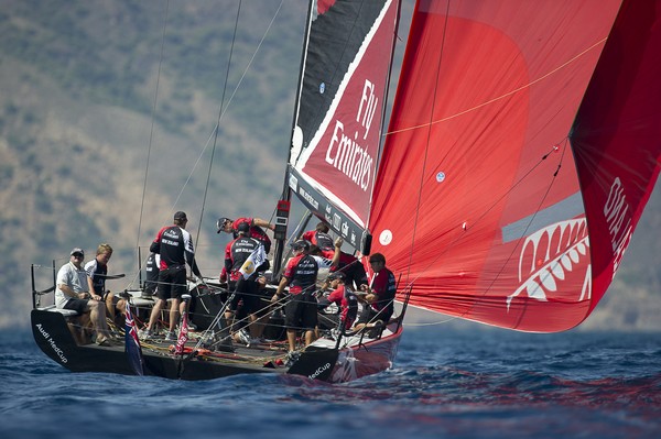 Practice day for the Cartagena regatta of the Audi MedCup circuit