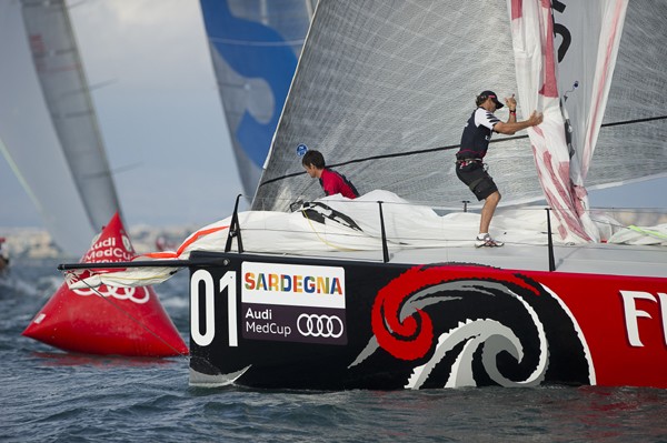 Emirates Team New Zealand - Day 3 at Cagliari