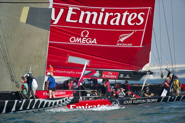 Emirates Team New Zealand took four points from two wins 