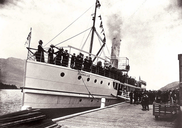 TSS Earnslaw maiden voyage 18 October 1912