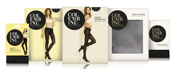 Columbine image, positioning the brand as a quality product for the mainstream market