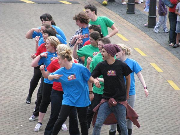 Flash Mob performs Joseph and the Amazing Technicolor Dreamcoat at Botany Town Centre 