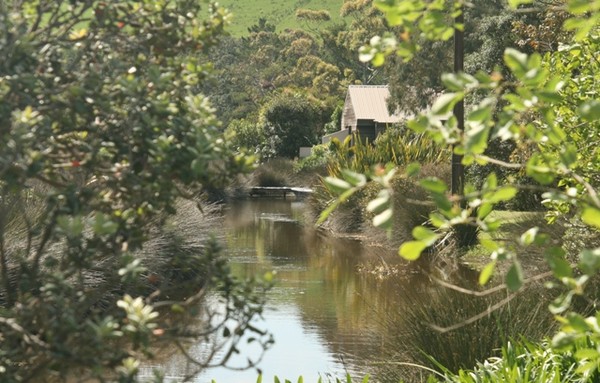 Private chalet overlooking estuary