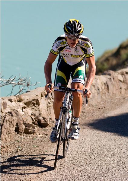 Pete Latham,riding again in SUBWAY&#174; Pro Cycling colours in 2012 