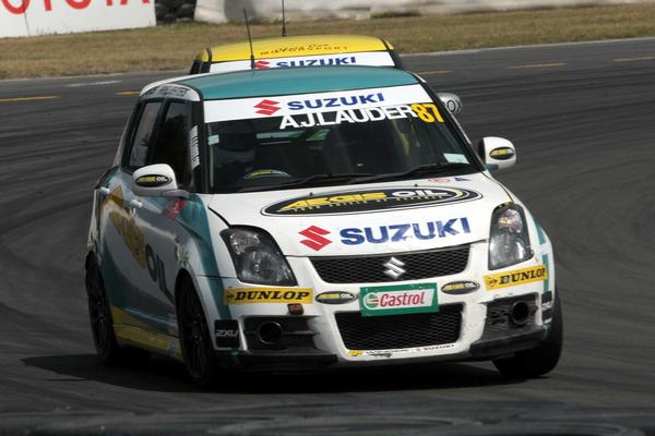 Suzuki Swift Sport Cup championship leader AJ Lauder from Thames has a comfortable 58 point lead heading in to this weekend's fourth round of the series near Timaru (20-22 January 2012). 