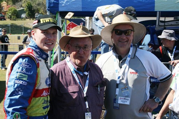 Rally Tours NZ trip to Rally Australia in 2009 with BP Ford Abu Dhabi World Rally Team driver Jari-Matti Latvala.