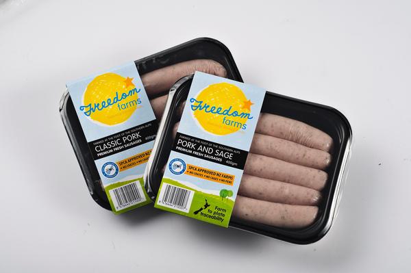 Freedom Farms Pork Sausages